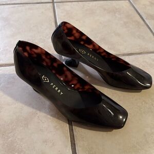 Katy Perry Women's Glossy Black Heels